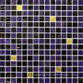 Hot-Melt Modern Tile Glass Interior Floor Strips Purple Mosaic